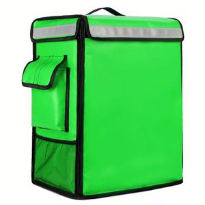 Insulated Food Delivery <b>Backpack</b> Leak-Proof Thermal Pizza Delivery Bag Reusable <b>Cooler</b> Bag Cold Warmer Insulated Bag - Product Image 1