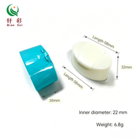 Bouchon anti-déversement en plastique PP de 22 mm pour flacons de shampoing de 200 ml, modèle SH-42, température de service 150°F, logo personnalisé, boîte marron