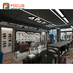 High Quality Store Project Lockable Commercial Furniture Space Planning Clothing Store - Product Image 5