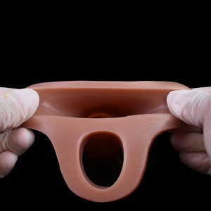 FAAK Funda Realista para Pene de 13.5 cm, Funda Abierta para Pene, para Placer Sexual en Pareja, Estimulación Vaginal y Anal, Juguetes Sexuales - Product Image 6