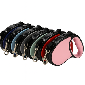 3/5 metri guinzaglio retrattile per cani in Nylon materiale a strisce di plastica con controllo automatico del cane in piombo impugnatura antiscivolo - Product Image 3