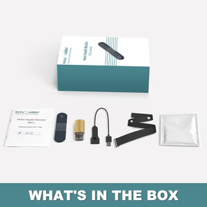 Moniteur de santé en temps réel Wellue ER1, moniteur ECG portable à main, <span class=keywords><strong>appareil</strong></span> <span class=keywords><strong>Holter</strong></span> ECG, électrode ECG, moniteur de fréquence <span class=keywords><strong>cardiaque</strong></span> - Product Image 5