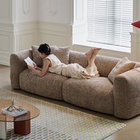 2026 Neues Design Modernes Luxus-Wohnzimmermöbel Vakuumkomprimiertes Hochdichtes Schaumstoff-Modulsofa mit Wolken-Schwamm-Effekt