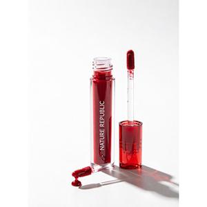 Lápiz Labial con Tinte Translúcido Flower Sheer Blur de Nature Republic, Fórmula K Beauty, para Todo Tipo de Piel, Maquillaje, Color de Labios - Product Image 1