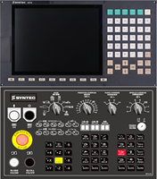 Contrôleur de système CNC pour centre d'usinage à cinq axes, double cœur, haute vitesse, écran tactile 15 pouces, bus EtherCAT