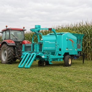 Enrouleur de balles rondes traîné à double usage (filet et film) compatible avec tracteurs de 55 à 120 CV pour machines de récolte de foin et ensilage - Product Image 1