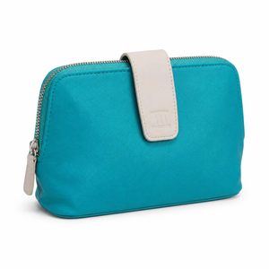 Premium PU Cosmetic Bag Magnetic Buckle Travel <b>Makeup</b> <b>Case</b> with Durable Zipper for Skincare and Accessories - Product Image 4