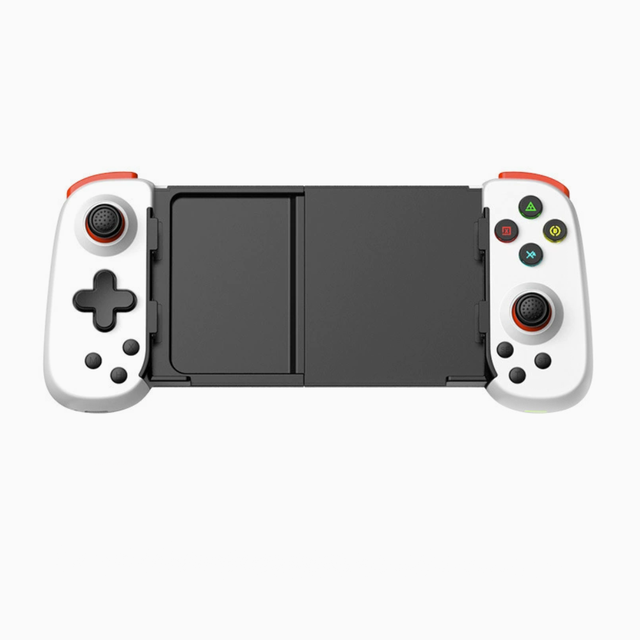 D6DP Mobile Gaming Controller for Switch/iOS/Android/PC/Tablet Gamepad with Dual Hall Joystick Turbo Function