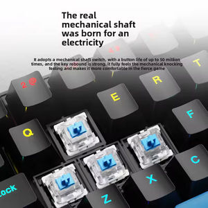 K68 Mechanical RGB Backlit Cool Gaming Keyboard <b>for</b> <b>Computer</b>, Laptop, Office Gaming Wired Keyboard - Product Image 2