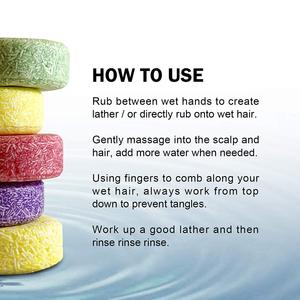 Nhãn Hiệu Riêng Tóc Tự Nhiên Sạch Thực Vật Hữu Cơ Dầu Gội Xà Phòng Vegan Handmade Dầu Gội Bar Xà Phòng Cho Da Đầu Khô Tóc - Product Image 6