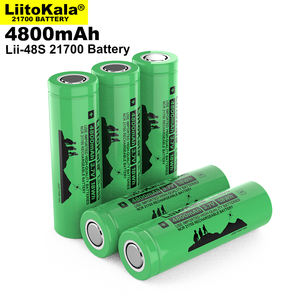 4pcs Lii-48S 3.7v 4800mah 21700 li-lon נטענת כוח 2c + מטען חכם Lii-M4 - Product Image 5
