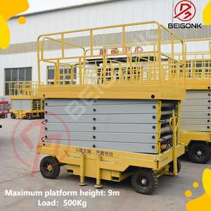 מפעל ישיר חם למכור גלגל גדול נייד מספריים הידראולי הרמה - Product Image 6