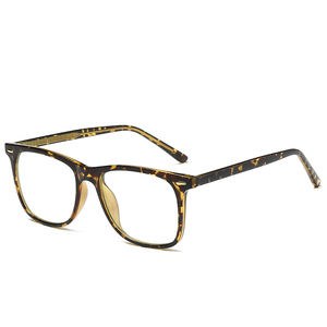 Gafas ópticas con degradado cuadrado neutro a <span class=keywords><strong>la</strong></span> moda TR90 con luz antiazul, colores de montura opcionales en negro, azul y gris - Product Image 3