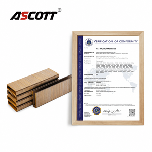 Agrafes en acier fin ASCOTT 16GA, agrafes plates galvanisées lisses, attaches N11 N12 N13 N15 N16 N17 N18 N21, agrafes industrielles - Product Image 5