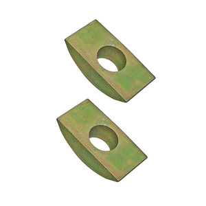 Arandelas Semicirculares de Hierro Sólido 254, Conectores Duraderos para Muebles, Soportes para Estantes - Product Image 3