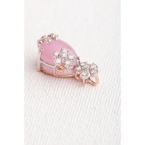 Pendentif de fiançailles et de mariage en or rose avec diamant VVS luxueux, tendance pour femmes, serti à griffes, nouveau bijou fin en rhodium - Product Image 1
