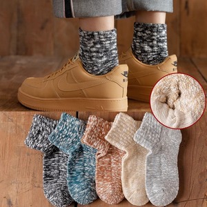 Men's Cotton Ankle <b>Socks</b> Thickened Terry Sole Autumn <b>Winter</b> Warm Casual <b>Socks</b> - Product Image 2