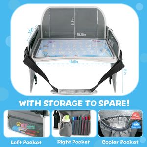 ถาดวางของในรถยนต์สำหรับเด็ก สายรัดไหล่ ถาดวางของในรถยนต์สำหรับเด็ก ราคาดีที่สุด ตัวอย่างสินค้าฟรี สีดำ - Product Image 5