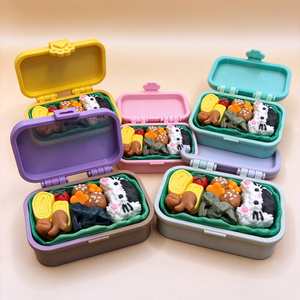 FUSEJOYBento <b>Box</b> Clicker 3D Printed Lunch <b>Box</b> Decompression Clicker - Product Image 1
