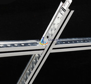 Thiết kế hiện đại treo trần t Bar 24mm đen rãnh thép mạ kẽm bóng t lưới 5 + năm bảo hành saintec/ánh nắng mặt trời - Product Image 2