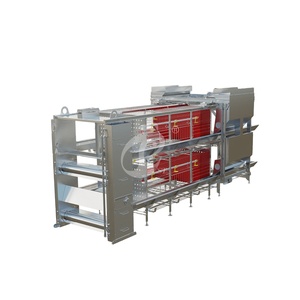 China Reciclado De Plástico Galinheiro H Quadro Gaiolas Automáticas Boriler Fábrica Atacado Frangos De Frango Gaiolas De Codorna - Product Image 1