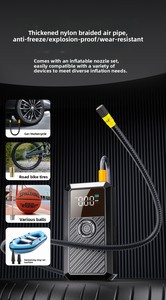 เครื่องจั๊มพ์สตาร์ทรถยนต์แบบพกพา รุ่น JY-01 พร้อมแบตเตอรี่สำรองฉุกเฉินสำหรับยางรถยนต์ในตัว - Product Image 1