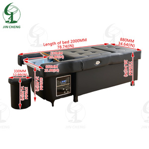 Jincheng Verstellbarer Elektrischer Rückenlehnen-Hebestuhl für Haarwäsche, Fußbad, Thai-Pediküre, <span class=keywords><strong>Massage</strong></span> und Kopf-Spa-Bett - Product Image 6