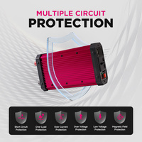 Contrôleur de charge solaire PWM avec écran LCD 300W-1000W pour éclairage