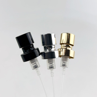 Feimefea15 — tube de parfum invisible, sertissage à sertir, pompe en aluminium, or, argent, pulvérisateur à brume fine, collier