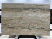 Dalle de quartzite blanc naturel du Brésil, panneau mural en quartzite Capadocia, table basse en quartzite durable pour comptoir et revêtement de sol