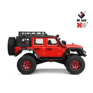 WLtoys 2428 1/24 Mini <span class=keywords><strong>voiture</strong></span> RC 2.4G avec lumières LED 4WD modèle de véhicule tout-terrain télécommande mécanique électrique camionnette - Product Image 3