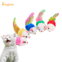 Kinghon Cage interactive colorée en plastique écologique, moderne et simple, avec jouet manuel pour chat et souris jouet, Fournitures et accessoires pour animaux de compagnie