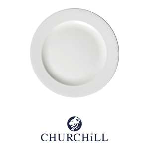 Plato de Cena Churchill Profile, Cerámica Blanca de 23.2 cm, para Restaurante, Hotel, Vajilla al por Mayor - Product Image 4