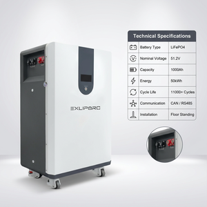 30kWh <b>Battery</b> for Solar Energy Storage System | 51.2V Lithium <b>Battery</b> for Home and Commercial <b>Backup</b> Power - Product Image 1