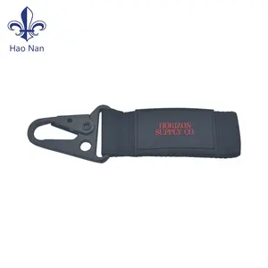Eco-Friendly Promotional Wrist Colorful Sublimation Printed Custom Key Chain Gift Carabiner Keychain With Logo