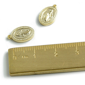 Heilige Jungfrau kleines Zubehör Edelstahl religiöse Medaillen benutzer definierte Metall Handwerk Anhänger Charme benutzer definierte religiöse Medaillen Großhandel - Product Image 6