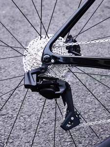 Marco de fibra de carbono con horquilla de aluminio, palanca de cambios Shimano, 700C * 32C, 2*12S, bicicleta eléctrica de carretera MTB BMX Graval, con parte superior de rueda de 2x12 - Product Image 6