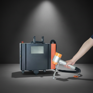 Machine de nettoyage au laser à fibre pulsée, nettoyeur laser portable 200W 300W, élimination de la rouille, de l'huile et de la peinture - Product Image 1