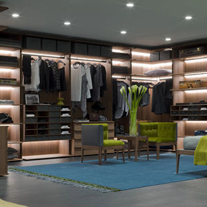 Armarios de Madera para Dormitorio, Diseño Personalizado, Venta Directa de Fábrica, Popular en 2025, Armario Marrón para Ropa, para Uso en Apartamentos - Product Image 1