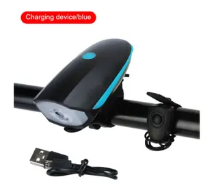 Phares de vélo rechargeables par USB, indice d'étanchéité, phare avant de vélo, accessoires de vélo, lampe de poche à Led