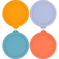 Couvercles de remplacement en silicone de qualité alimentaire sans BPA pour bols en verre Pyrex et bols en verre Anchor Hocking 7200-PC