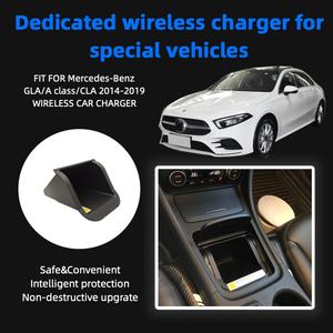 <span class=keywords><strong>Cargador</strong></span> Inalámbrico para Automóvil de Estilo <span class=keywords><strong>Original</strong></span> para Mercedes Benz GLA CLA Clase A W176 2014-2019, Último Modelo, Carga Rápida para <span class=keywords><strong>iPhone</strong></span> - Product Image 5