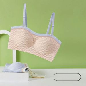 Conjunto <span class=keywords><strong>de</strong></span> lencería fina <span class=keywords><strong>de</strong></span> encaje para mujer, estilo francés, con sujetador minimizador para busto grande, tipo chaleco <span class=keywords><strong>de</strong></span> verano - Product Image 3