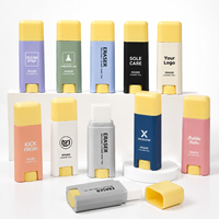 Brosse effaceuse universelle en suède, écologique, design carré, outil de nettoyage et de décontamination des chaussures, nettoyeur de chaussures pour dortoir, sans besoin de rinceur