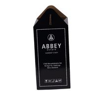 Emballage en carton ondulé pliable personnalisé, boîte à vin bon marché, livraison gratuite