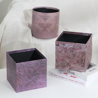Boîte cadeau rigide en carton carrée de luxe personnalisée, avec gaufrage recyclé, pour mariage, Saint-Valentin, vente en gros