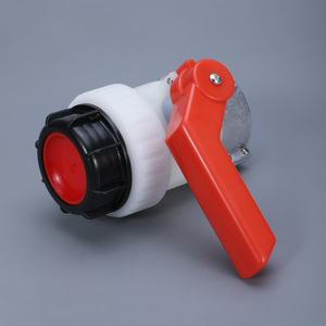 Vanne à boisseau sphérique en plastique DN40 62mm DN50 75mm résistante aux acides et aux alcalis avec sortie mâle NPT pour raccords de tuyauterie de réservoir de <span class=keywords><strong>1000L</strong></span>, drainage - Product Image 3