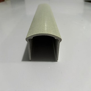 Purlin en plastique renforcé de fibres de verre Canal en forme de U Acier Matériau extrudé anticorrosion Profil de tuyau carré en acier à rainure en I - Product Image 5