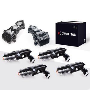 ชุดของเล่นปืนไฟฟ้าและแขนหุ่นยนต์ ปืนยิงอินฟราเรด ของเล่นปืนต่อสู้ - Product Image 1