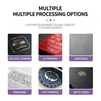 Boîte cadeau en papier rigide mat grand format, personnalisable avec logo, réutilisable, écologique, recyclable, avec fermeture magnétique et doublure en éponge, finition mate pour